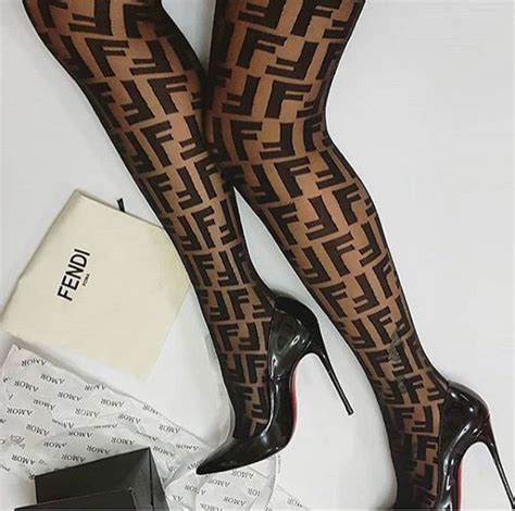 fendi patterned tights|fendi size chart tights.